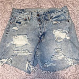 American eagle jean shorts